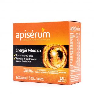 Apiserum Energía Vitamax 18 Viales | Farmacia Sant Ermengol
