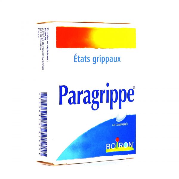 Boiron Paragrippe Homeopatía Boiron 60 Tabletas | Farmacia Sant Ermengol