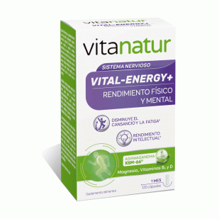 Vitanatur Vital-Energy 120 Cápsulas | Farmacia Sant Ermengol
