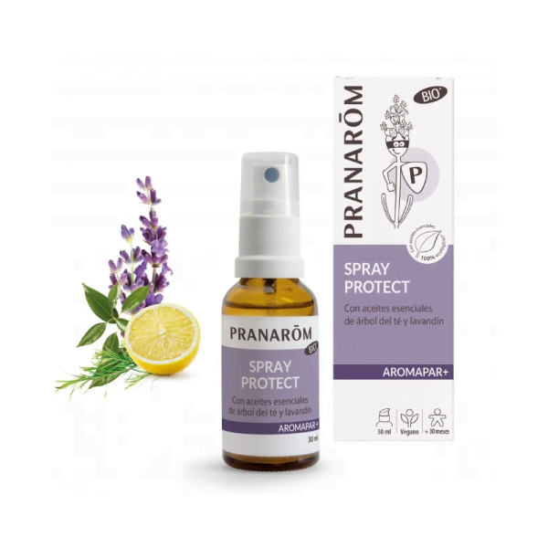 Pranarom Spray Protect Con Arbol De Te Y Lavandin 30Ml. | Farmacia Sant Ermengol