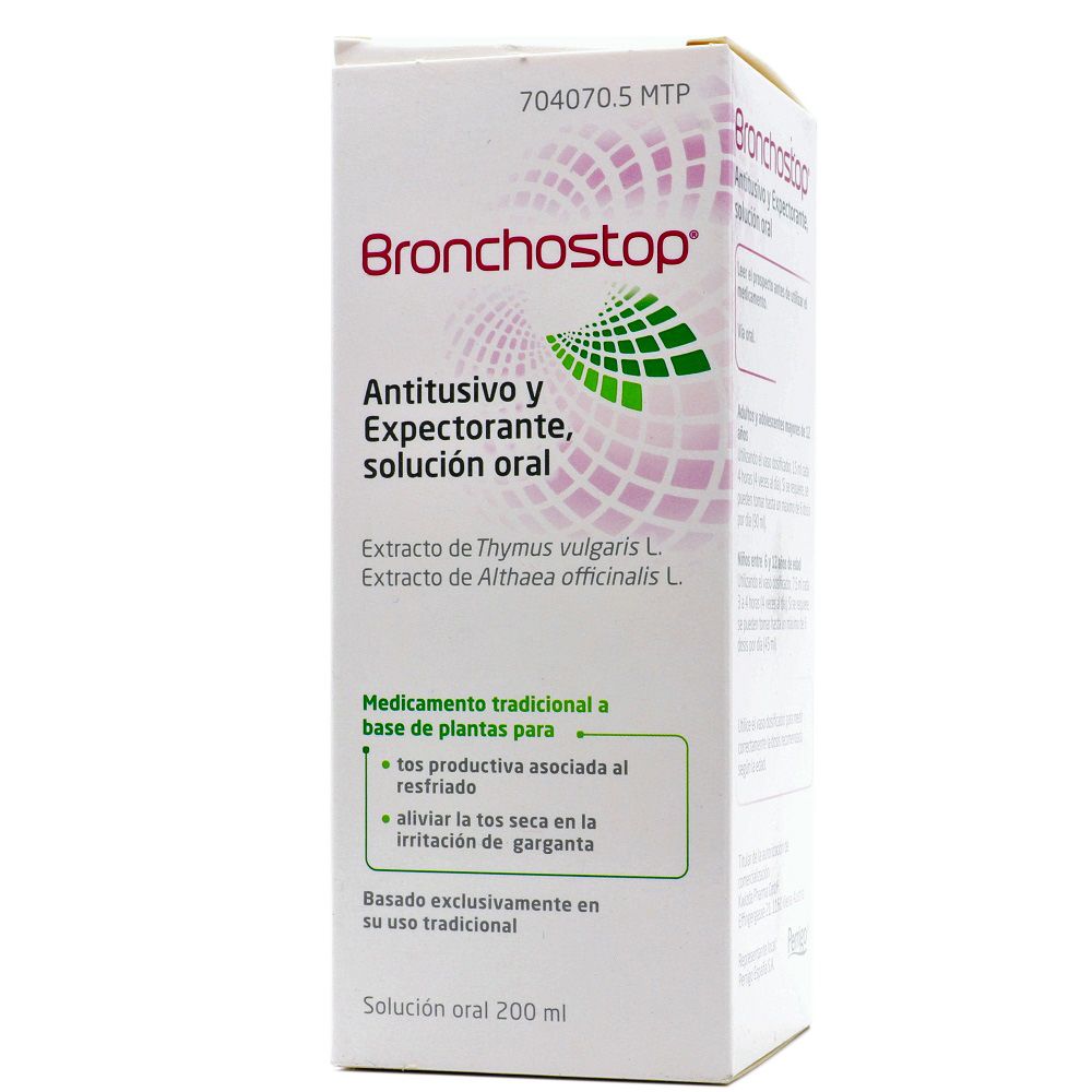 Bronchostop Antitusivo Y Expectorante Niños Solucion Oral 200 Ml | Farmacia Sant Ermengol