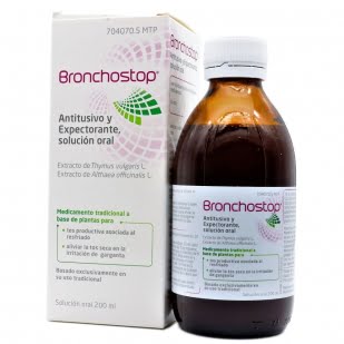 Bronchostop Jarabe Antitusivo Y Expectorante 200Ml | Farmacia Sant Ermengol