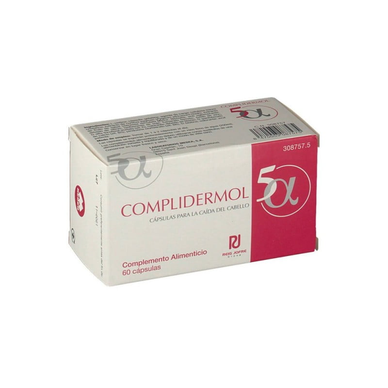 Complidermol 5 Alfa 60 Capsulas | Farmacia Sant Ermengol