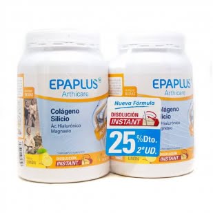 Epaplus Arthicare Colágeno + Ácido Hialurónico + Silicio Para Articulaciones Sabor Limón Duplo 2X334G | Farmacia Sant Ermengol