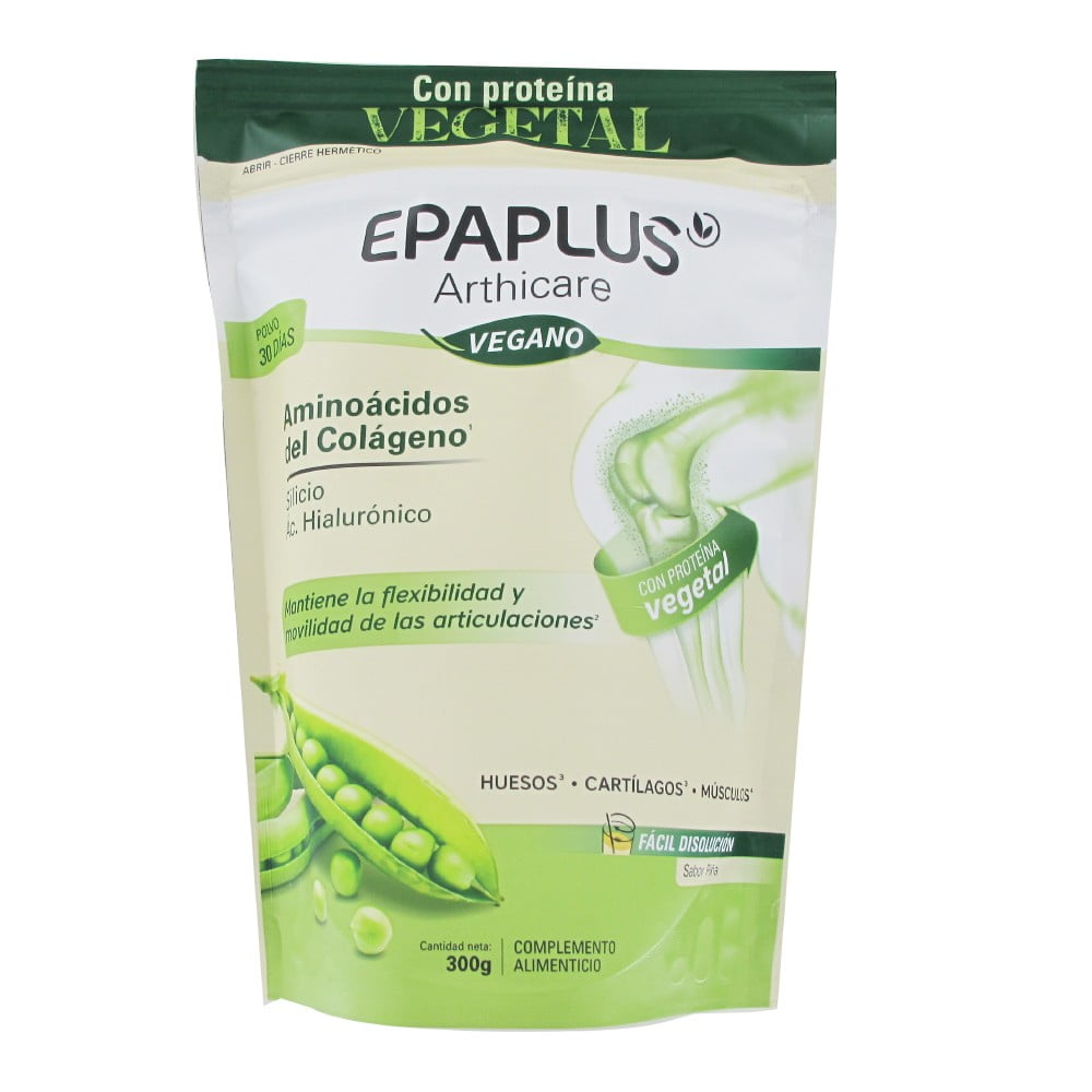 Epaplus Arthicare Vegano Proteína Sabor Piña 300Gr | Farmacia Sant Ermengol