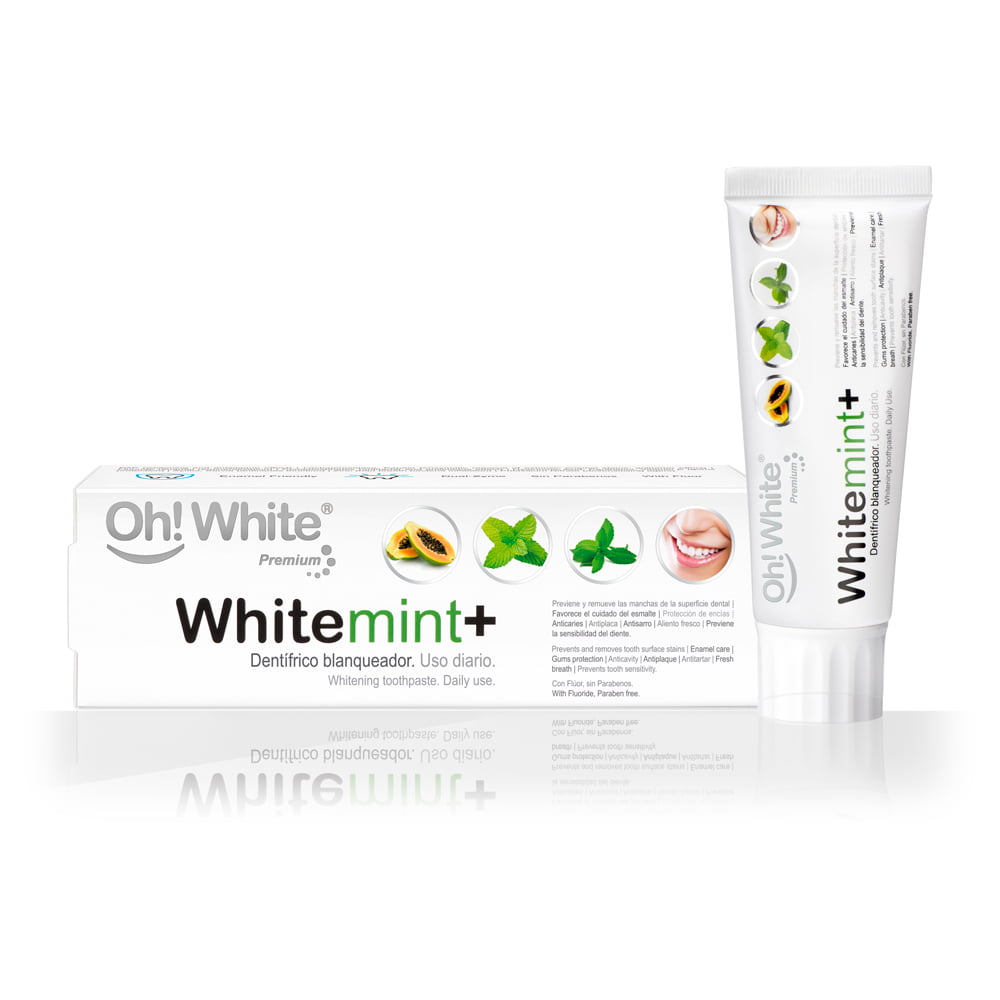Oh! White Whitemint+ Dentífrico Blanqueador | Farmacia Sant Ermengol