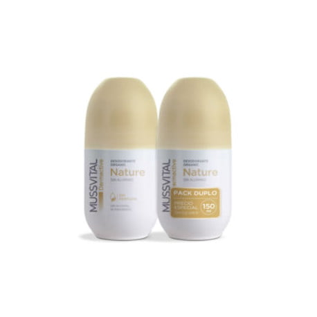 Mussvital Dermactive Desodorante Roll On Nature Pack Duplo | Farmacia Sant Ermengol