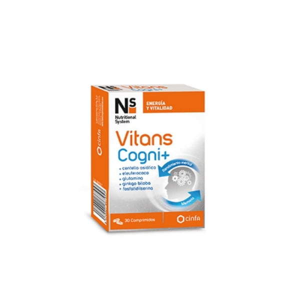 Ns Vitans Cogni+ 30 Comprimidos | Farmacia Sant Ermengol
