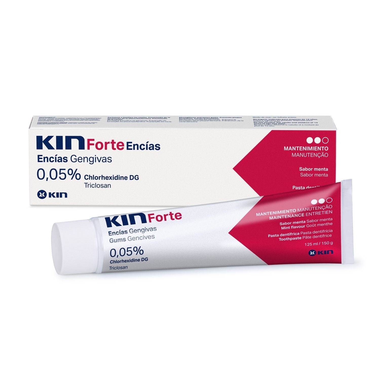 Kin Forte Encías Pasta Dental 125 Ml | Farmacia Sant Ermengol