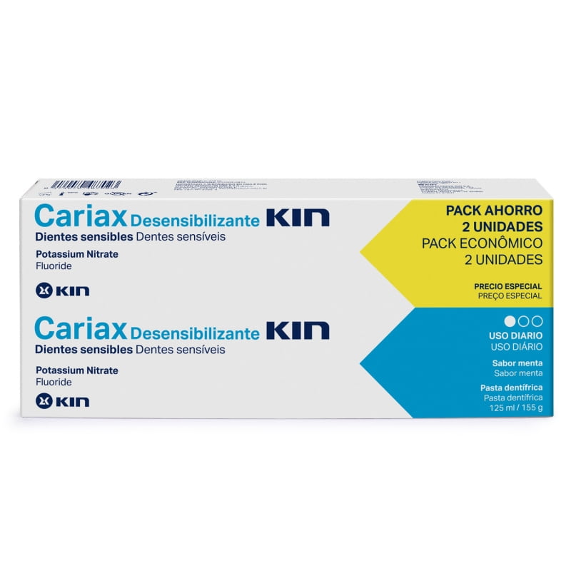 Kin Pack 2X1 Cariax Desensibilizante | Farmacia Sant Ermengol