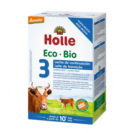 Holle Leche Continuación 3 Eco +10 Meses 600Gr | Farmacia Sant Ermengol