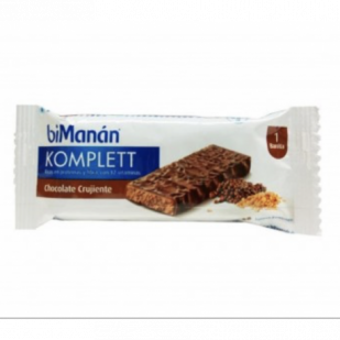 Bi-Manan Barritas Chocolate Crujientes Snack 35 G 1 U (Exp 24 U) | Farmacia Sant Ermengol