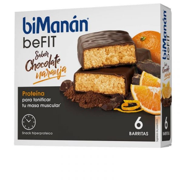 Bi-Manan Befit Barritas Chocolate Naranja